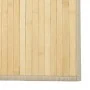Rectangular bamboo rug light natural color 60x200 cm by vidaXL, Rugs - Ref: Foro24-376837, Price: 21,44 €, Discount: %