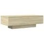 Mesa de centro madera de ingeniería roble Sonoma 100x49,5x31 cm de vidaXL, Mesas de centro - Ref: Foro24-834894, Precio: 47,9...