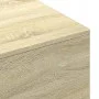 Mesa de centro madera de ingeniería roble Sonoma 100x49,5x31 cm de vidaXL, Mesas de centro - Ref: Foro24-834894, Precio: 47,9...