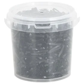 Schwarze Silikon-Pferdegeflechtbänder 1500 Einheiten von vidaXL, Pferdepflege - Ref: Foro24-172494, Preis: 17,00 €, Rabatt: %