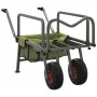 Carrito de pesca 2 ruedas acero recubrimiento en polvo verde by vidaXL, Fishing - Ref: Foro24-94870, Price: 127,64 €, Discoun...