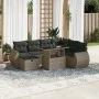 Set de sofás de jardín y cojines 8 piezas ratán sintético gris by vidaXL, Garden sets - Ref: Foro24-3275160, Price: 538,05 €,...