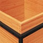 Jardinera de madera maciza pino marrón cera 40x40x50 cm de vidaXL, Maceteros y jardineras - Ref: Foro24-847020, Precio: 54,27 €