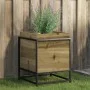 Imprägnierte Kiefernholz-Pflanzschale 40x40x50 cm von vidaXL, Töpfe und Pflanzgefäße - Ref: Foro24-847022, Preis: 64,05 €, Ra...
