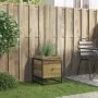 Jardinera de madera de pino impregnada 40x40x50 cm by vidaXL, Pots and planters - Ref: Foro24-847022, Price: 64,05 €, Discoun...