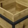 Imprägnierte Kiefernholz-Pflanzschale 40x40x50 cm von vidaXL, Töpfe und Pflanzgefäße - Ref: Foro24-847022, Preis: 64,05 €, Ra...