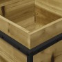 Imprägnierte Kiefernholz-Pflanzschale 40x40x50 cm von vidaXL, Töpfe und Pflanzgefäße - Ref: Foro24-847022, Preis: 65,30 €, Ra...
