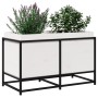 Massive weiße Kiefernholz-Pflanzschale 80x40x50 cm von vidaXL, Töpfe und Pflanzgefäße - Ref: Foro24-847029, Preis: 92,37 €, R...