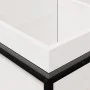 Massive weiße Kiefernholz-Pflanzschale 80x40x50 cm von vidaXL, Töpfe und Pflanzgefäße - Ref: Foro24-847029, Preis: 91,09 €, R...