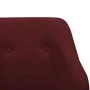 Silla mecedora de tela rojo vino tinto de vidaXL, Mecedoras - Ref: Foro24-289535, Precio: 134,64 €, Descuento: %