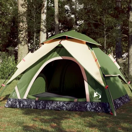 Tienda de campaña iglú 4 personas apertura rápida verde by vidaXL, tents - Ref: Foro24-4004181, Price: 94,05 €, Discount: %
