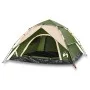 Tienda de campaña iglú 4 personas apertura rápida verde by vidaXL, tents - Ref: Foro24-4004181, Price: 94,05 €, Discount: %