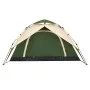 Tienda de campaña iglú 4 personas apertura rápida verde by vidaXL, tents - Ref: Foro24-4004181, Price: 94,05 €, Discount: %