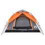 Tienda de campaña iglú 4 personas apertura rápida gris/naranja by vidaXL, tents - Ref: Foro24-4004183, Price: 87,79 €, Discou...