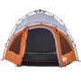 Iglu-Zelt für 3 Personen, schnelles Öffnen, grau/orange. von vidaXL, Zelte - Ref: Foro24-4004224, Preis: 119,17 €, Rabatt: %