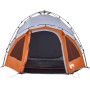 Tienda de campaña iglú 3 personas apertura rápida gris/naranja by vidaXL, tents - Ref: Foro24-4004224, Price: 120,83 €, Disco...