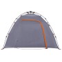 Tienda de campaña iglú 3 personas apertura rápida gris/naranja by vidaXL, tents - Ref: Foro24-4004224, Price: 120,83 €, Disco...