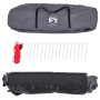 Tienda de campaña iglú 3 personas apertura rápida gris/naranja by vidaXL, tents - Ref: Foro24-4004224, Price: 120,83 €, Disco...