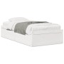 Estructura de cama madera maciza de pino blanco 75x190 cm de vidaXL, Camas y somieres - Ref: Foro24-846847, Precio: 123,61 €,...