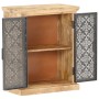 Sideboard mit Stahltüren aus massivem Mangoholz 60x35x75 cm von vidaXL, Sideboards - Ref: Foro24-289094, Preis: 319,34 €, Rab...