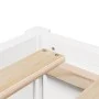 Solid white pine wood bed frame 90x200 cm by vidaXL, Beds and slatted bases - Ref: Foro24-846832, Price: 153,60 €, Discount: %