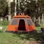 Iglu-Zelt für 4 Personen, schnelles Öffnen, grau/orange. von vidaXL, Zelte - Ref: Foro24-4004232, Preis: 148,12 €, Rabatt: %