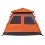 Iglu-Zelt für 4 Personen, schnelles Öffnen, grau/orange. von vidaXL, Zelte - Ref: Foro24-4004232, Preis: 148,12 €, Rabatt: %