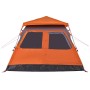 Iglu-Zelt für 4 Personen, schnelles Öffnen, grau/orange. von vidaXL, Zelte - Ref: Foro24-4004232, Preis: 150,09 €, Rabatt: %
