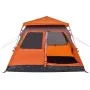 Iglu-Zelt für 4 Personen, schnelles Öffnen, grau/orange. von vidaXL, Zelte - Ref: Foro24-4004232, Preis: 148,12 €, Rabatt: %