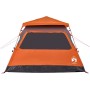 Tienda de campaña iglú 4 personas apertura rápida gris/naranja by vidaXL, tents - Ref: Foro24-4004232, Price: 150,09 €, Disco...