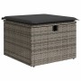 Set de sofás de jardín 7 pzas con cojines ratán sintético gris by vidaXL, Garden sets - Ref: Foro24-3274660, Price: 448,51 €,...