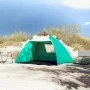 Tienda de playa 2 personas impermeable apertura rápida verde de vidaXL, Tiendas de campaña - Ref: Foro24-4005297, Precio: 66,...