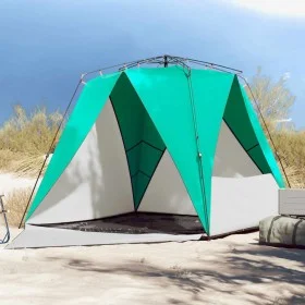 Tienda de playa 4 personas impermeable apertura rápida verde by vidaXL, tents - Ref: Foro24-4005306, Price: 106,69 €, Discoun...