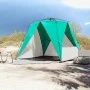 Tienda de playa 4 personas impermeable apertura rápida verde by vidaXL, tents - Ref: Foro24-4005306, Price: 99,90 €, Discount: %