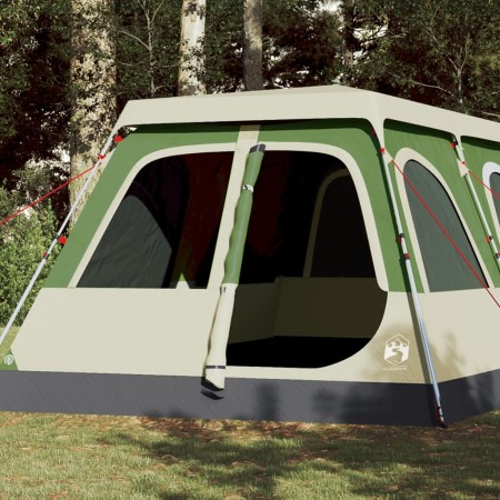 Zehn-Personen-Igluzelt mit schnellem Aufbau, grün. von vidaXL, Zelte - Ref: Foro24-4004239, Preis: 291,62 €, Rabatt: %