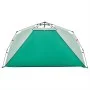 Tienda de playa 3 personas impermeable apertura rápida verde by vidaXL, tents - Ref: Foro24-4005312, Price: 89,36 €, Discount: %
