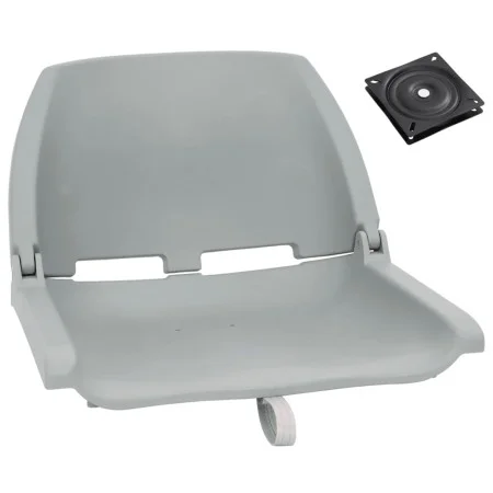 Faltbare Sitzbank-Set für Boot, 2 Stück, grau von vidaXL, Teile für Segelboote - Ref: Foro24-272237, Preis: 73,54 €, Rabatt: %