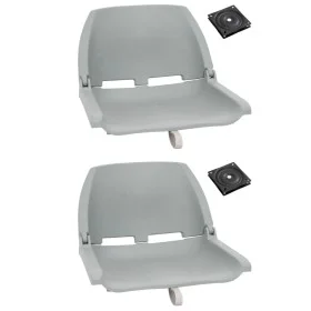 Faltbare Sitzgarnitur für Boot, 4 Stück, grau. von vidaXL, Teile für Segelboote - Ref: Foro24-272240, Preis: 138,30 €, Rabatt: %