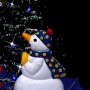 Weihnachtsbaum mit Schnee mit blauem PVC-Schirmständer 170 cm von vidaXL, Weihnachtsbäume - Ref: Foro24-289930, Preis: 189,04...
