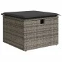 Gartenmöbel-Set 9-teilig mit grauen Polstern aus synthetischem Rattan von vidaXL, Gartensets - Ref: Foro24-3274710, Preis: 55...