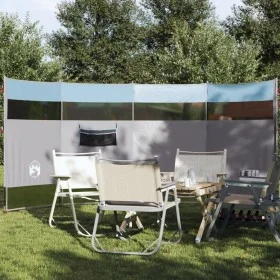 Cortaviento de camping impermeable azul 366x152x152 cm by vidaXL, Windbreaks - Ref: Foro24-94741, Price: 41,08 €, Discount: %