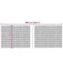 Gartenzaun aus Schilfrohr 600x100 cm von vidaXL, Zaunpaneele - Ref: Foro24-365751, Preis: 56,37 €, Rabatt: %
