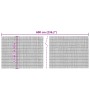 Valla de jardín de caña 600x100 cm by vidaXL, fence panels - Ref: Foro24-365751, Price: 67,86 €, Discount: %