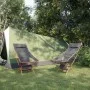 Faltbare Campingstühle, 2 Stück, aus schwarzem Oxford-Stoff und Aluminium. von vidaXL, Campingmöbel - Ref: Foro24-366545, Pre...