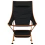 Faltbare Campingstühle, 2 Stück, aus schwarzem Oxford-Stoff und Aluminium. von vidaXL, Campingmöbel - Ref: Foro24-366545, Pre...