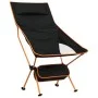 Faltbare Campingstühle, 2 Stück, aus schwarzem Oxford-Stoff und Aluminium. von vidaXL, Campingmöbel - Ref: Foro24-366545, Pre...