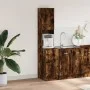 Küchenmöbel aus geräucherter Eichen-Ingenieurholz 35x50x180 cm. von vidaXL, Küchenschränke - Ref: Foro24-840762, Preis: 81,94...