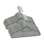 Juego de perchas de ropa 50 uds antideslizantes terciopelo gris de vidaXL, Perchas - Ref: Foro24-289918, Precio: 33,65 €, Des...