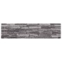 Paneles de pared 3D 14 unidades EPS gris antracita 100x25 cm by vidaXL, Wall covering - Ref: Foro24-4008555, Price: 124,28 €,...