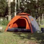 Iglu-Zelt 4 Personen schnell öffnend grau/orange von vidaXL, Zelte - Ref: Foro24-4004244, Preis: 115,37 €, Rabatt: %